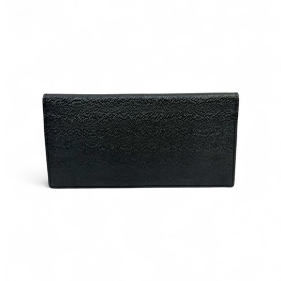 Yves Saint Laurent Long Black Leather Wallet - Picture 4 of 9